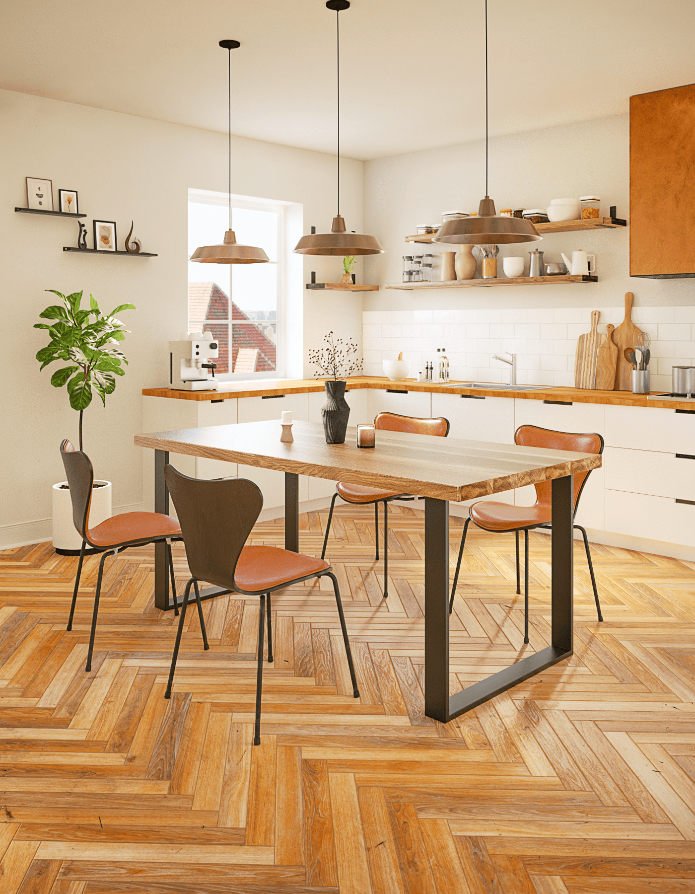 Table legs - BASEL - 7 sizes - 2 colors