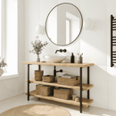 Support de lavabo DONAU - hauteur 75 cm - 6 tailles - 2 couleurs