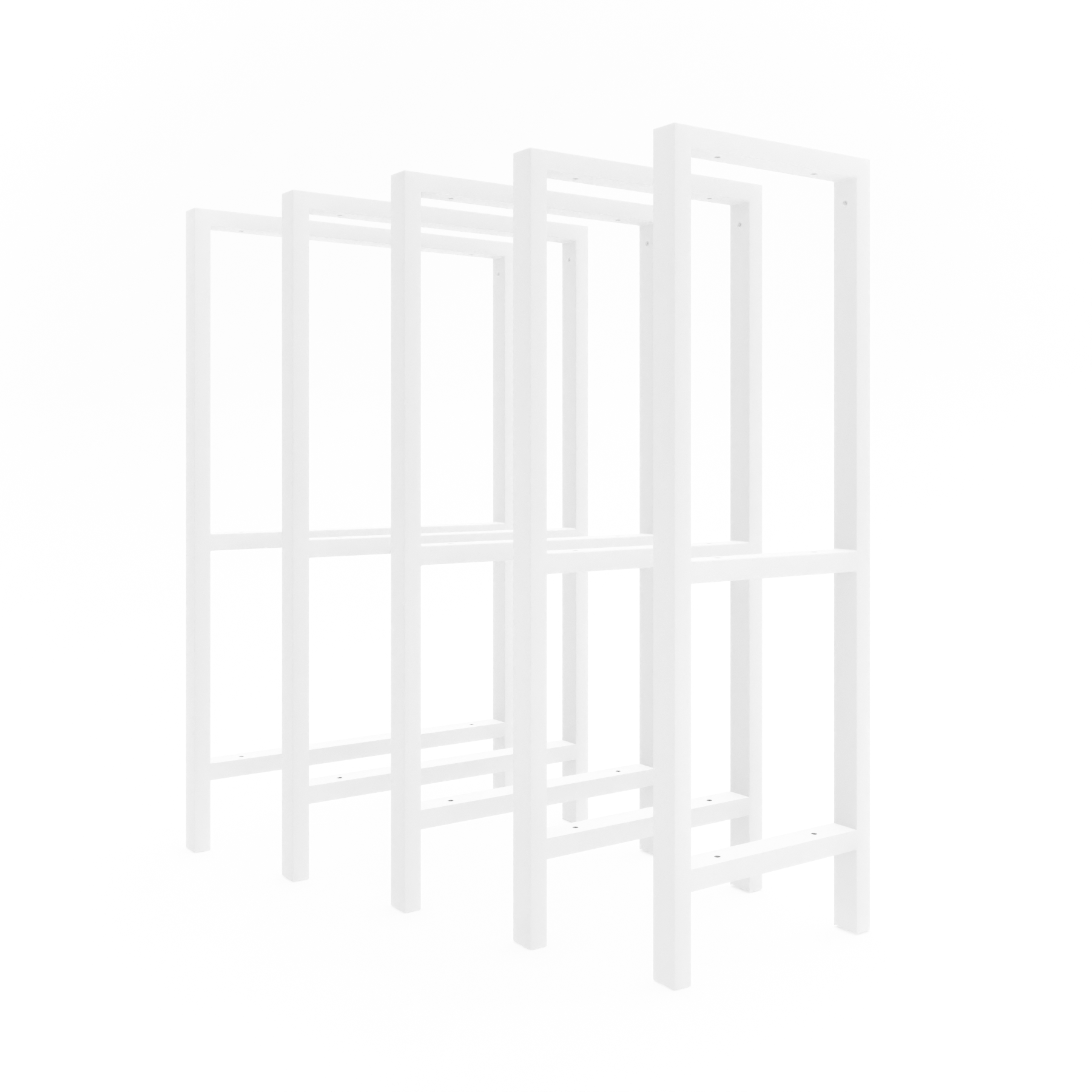 Support de lavabo DONAU - hauteur 75 cm - 6 tailles - 2 couleurs