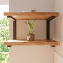 Schwerlast Regalhalter ERLENBERG - 40 cm hoch - 4 Größen - 2 Farben