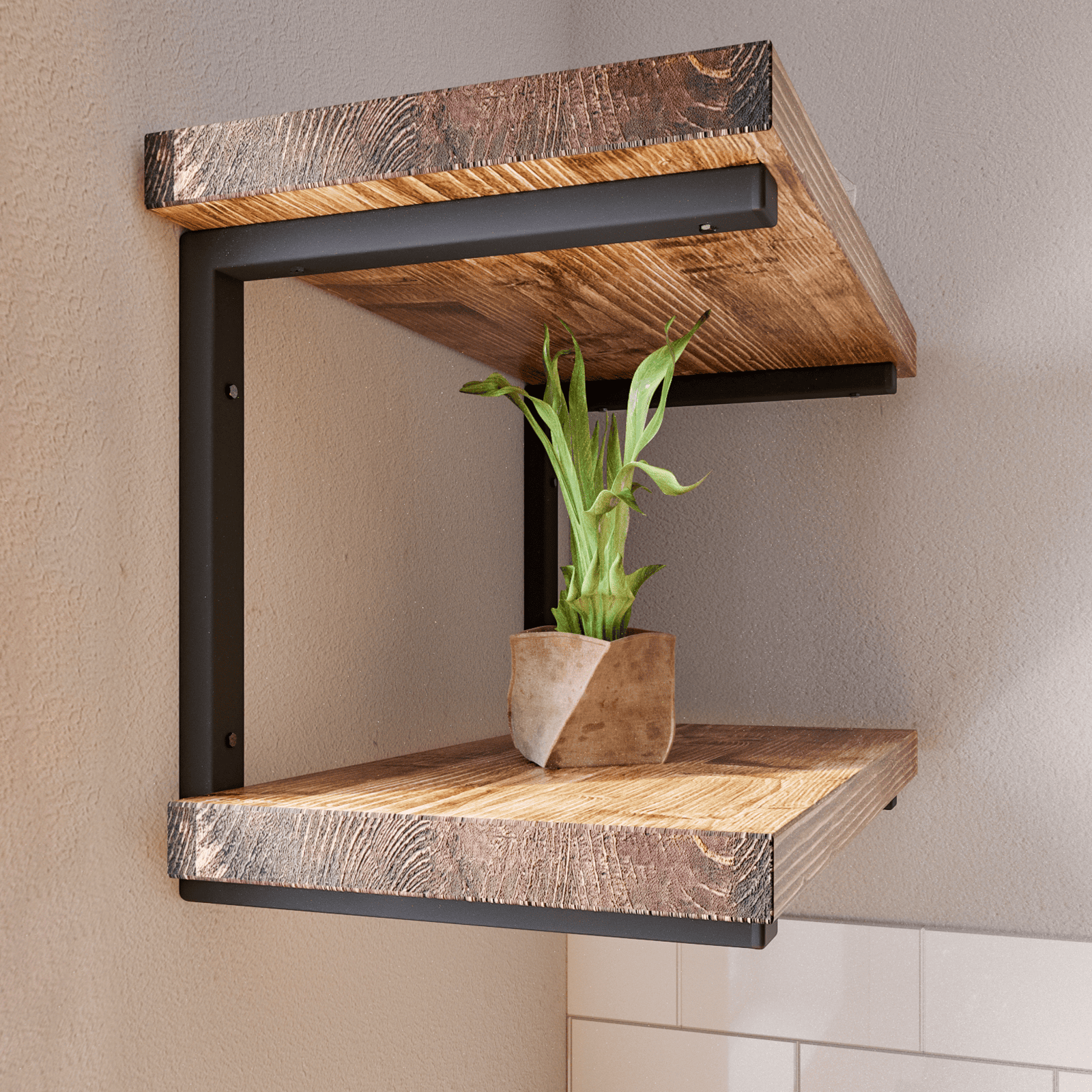 Schwerlast Regalhalter ERLENBERG - 40 cm hoch - 4 Größen - 2 Farben