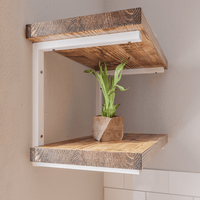 Schwerlast Regalhalter ERLENBERG - 40 cm hoch - 4 Größen - 2 Farben