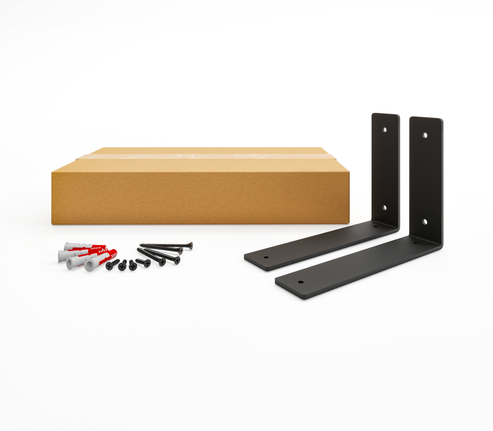 Regalhalter FREIBERG - 5 Größen - 2 Farben