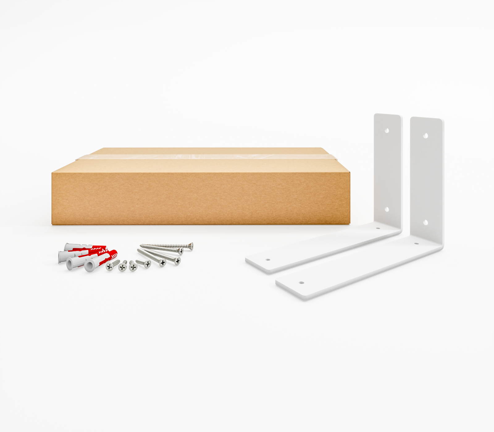 Regalhalter FREIBERG - 5 Größen - 2 Farben