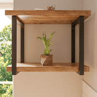 Suporte para prateleiras de carga pesada KRONBERG - 5 tamanhos - 2 cores