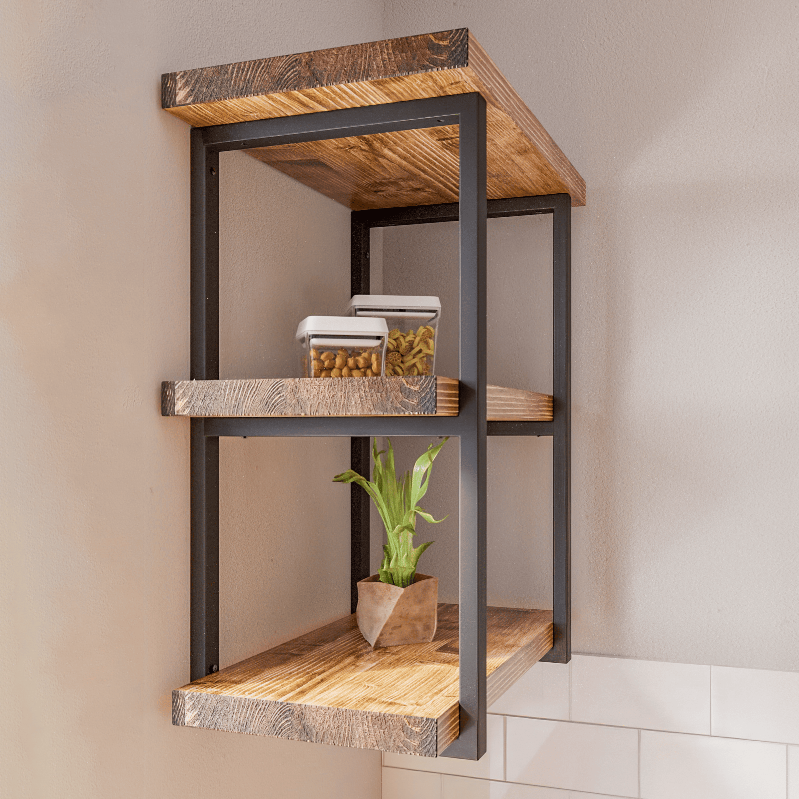 Schwerlast Regalhalter HOHENBERG - 4 Größen - 2 Farben