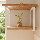 Suporte para prateleiras de carga pesada KRONBERG - 5 tamanhos - 2 cores