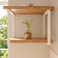 Suporte para prateleiras de carga pesada KRONBERG - 5 tamanhos - 2 cores