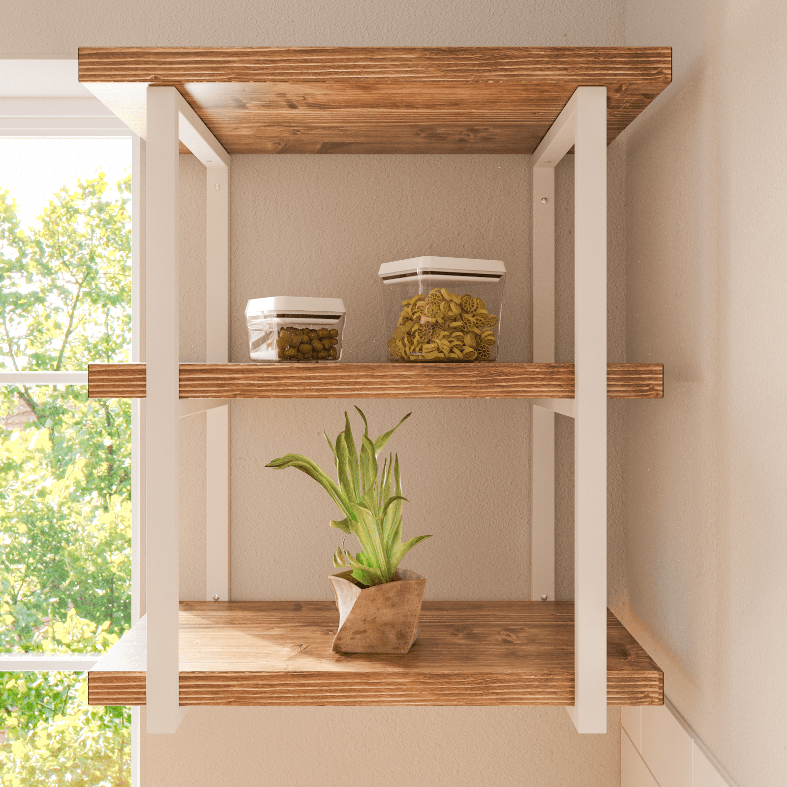 Schwerlast Regalhalter HOHENBERG - 4 Größen - 2 Farben