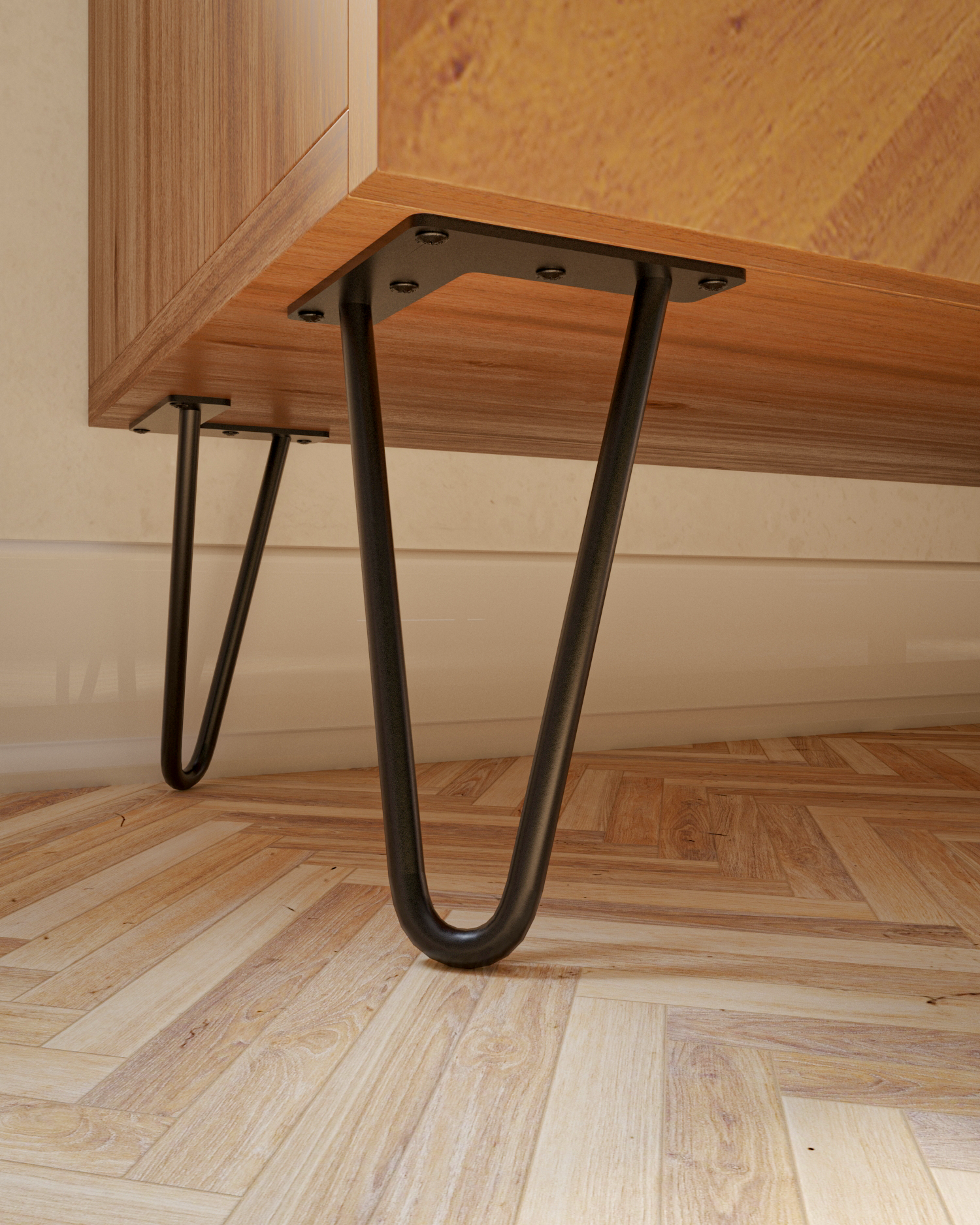 Möbelfüße NEAPEL - 7 Größen - 2 Farben