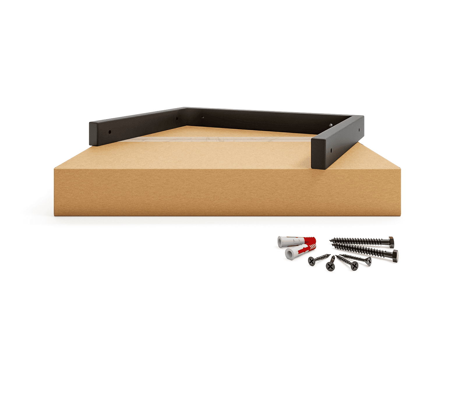 Schwerlast Regalhalter ERLENBERG - 40 cm hoch - 4 Größen - 2 Farben