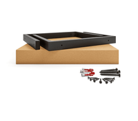 Schwerlast Regalhalter ERLENBERG - 40 cm hoch - 4 Größen - 2 Farben