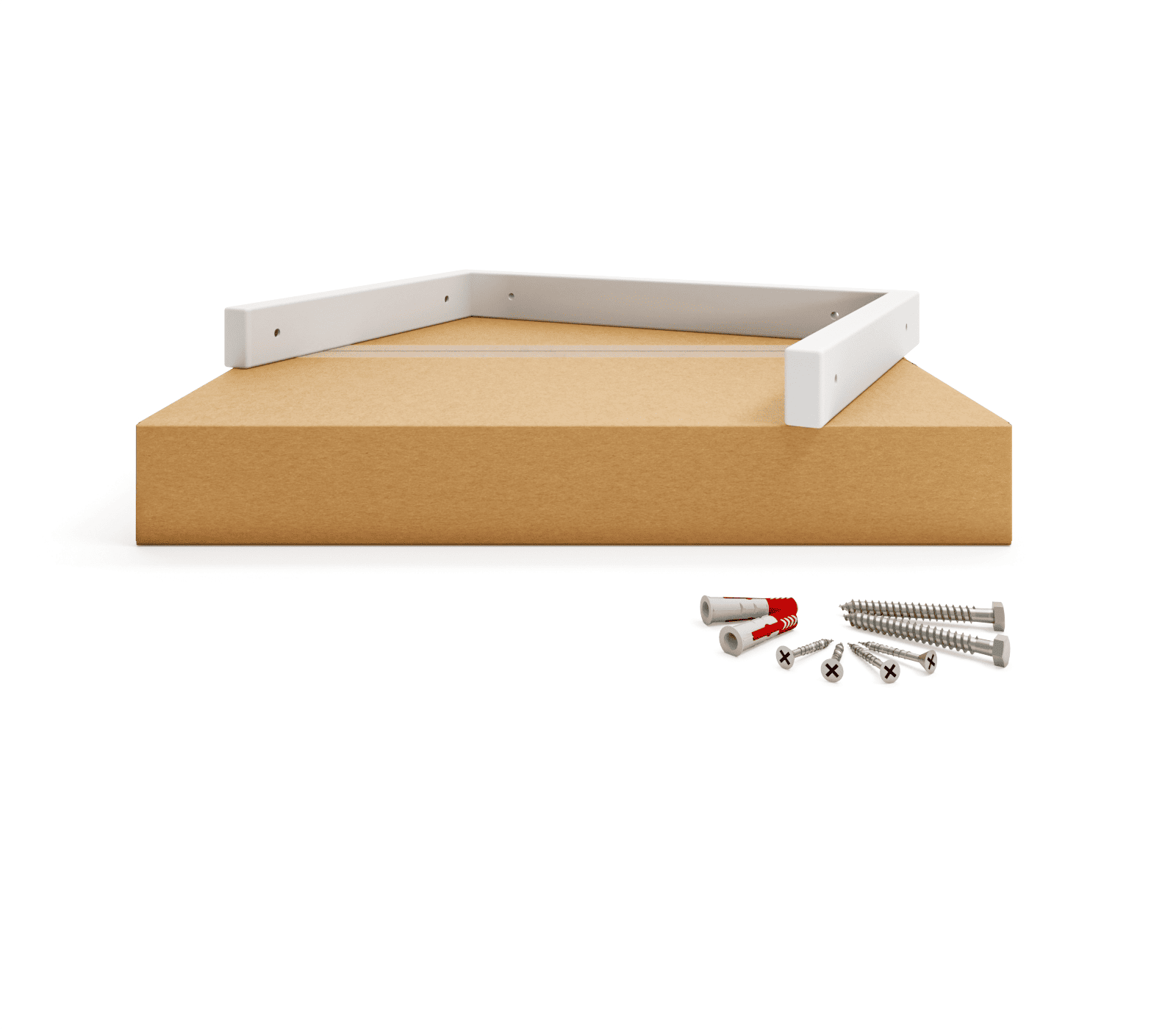 Schwerlast Regalhalter ERLENBERG - 40 cm hoch - 4 Größen - 2 Farben