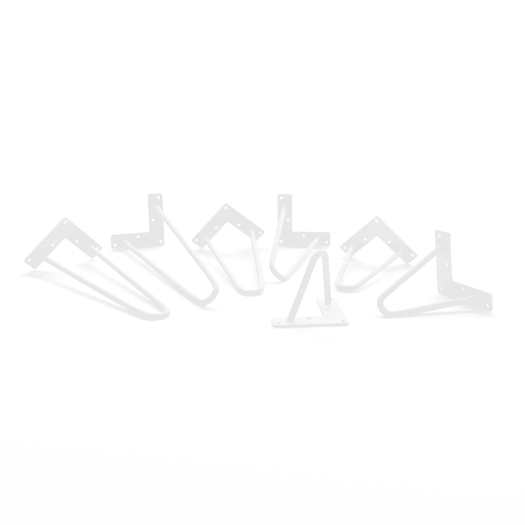 Piedini per mobili NEAPEL - 7 misure - 2 colori