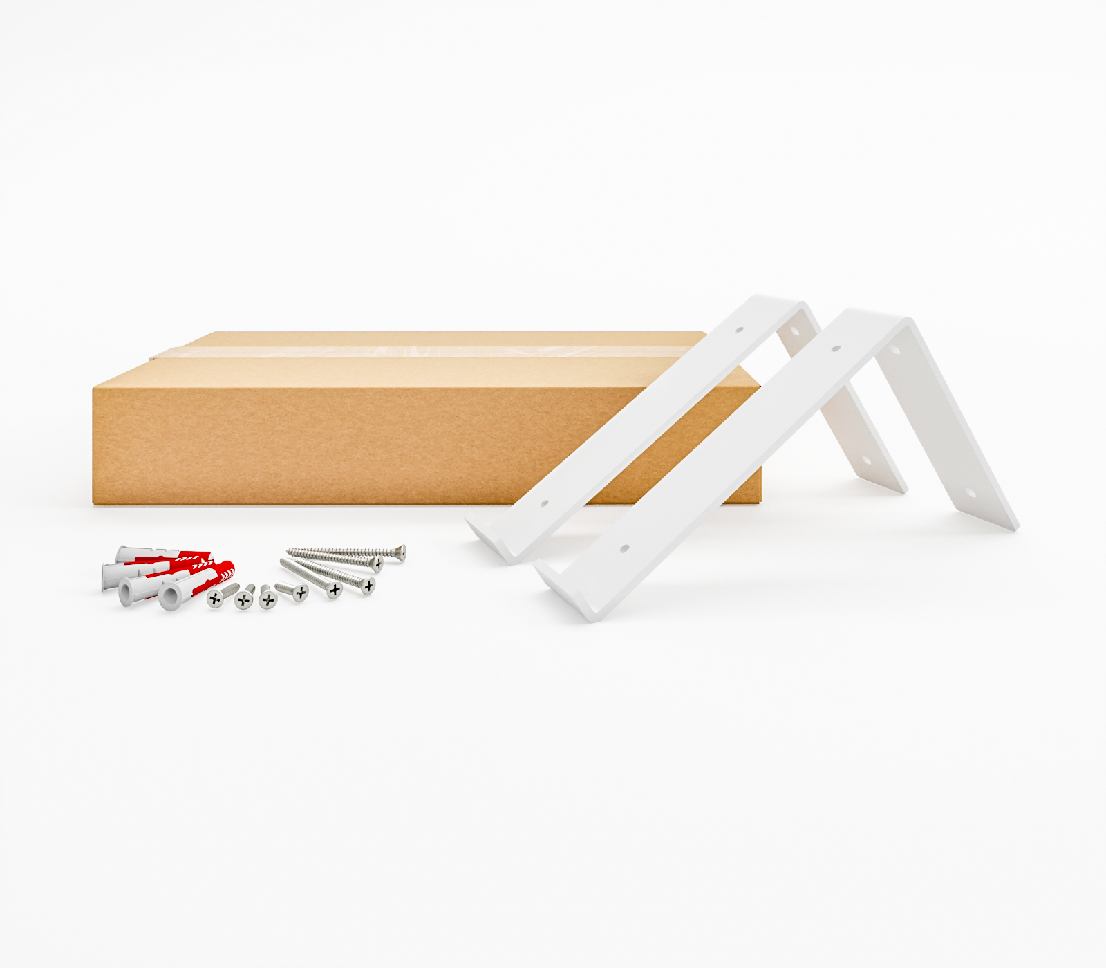 Regalhalter NEUBERG - 5 Größen - 2 Farben