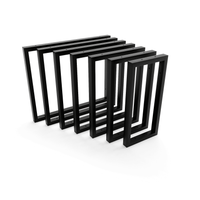 Suporte para prateleiras de carga pesada KRONBERG - 5 tamanhos - 2 cores