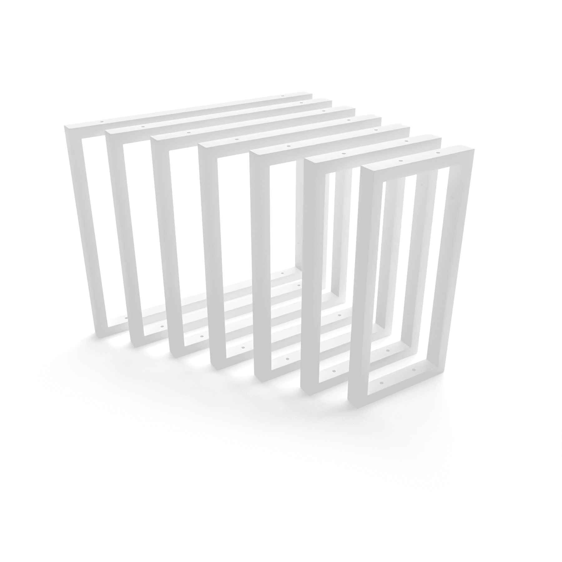 Suporte para prateleiras de carga pesada KRONBERG - 5 tamanhos - 2 cores